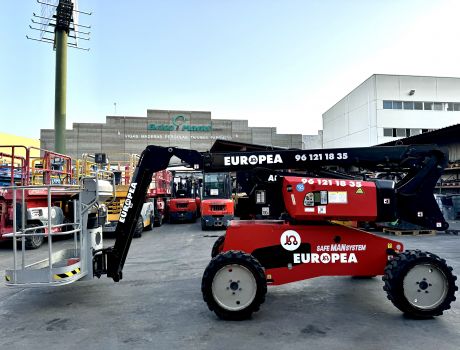 Plataforma Articulada Diesel MANITOU MAN GO 12