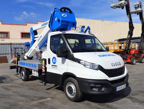 Plataforma Elevadora Sobre Camion - 20 metros de altura de trabajo (Articulado) PC20