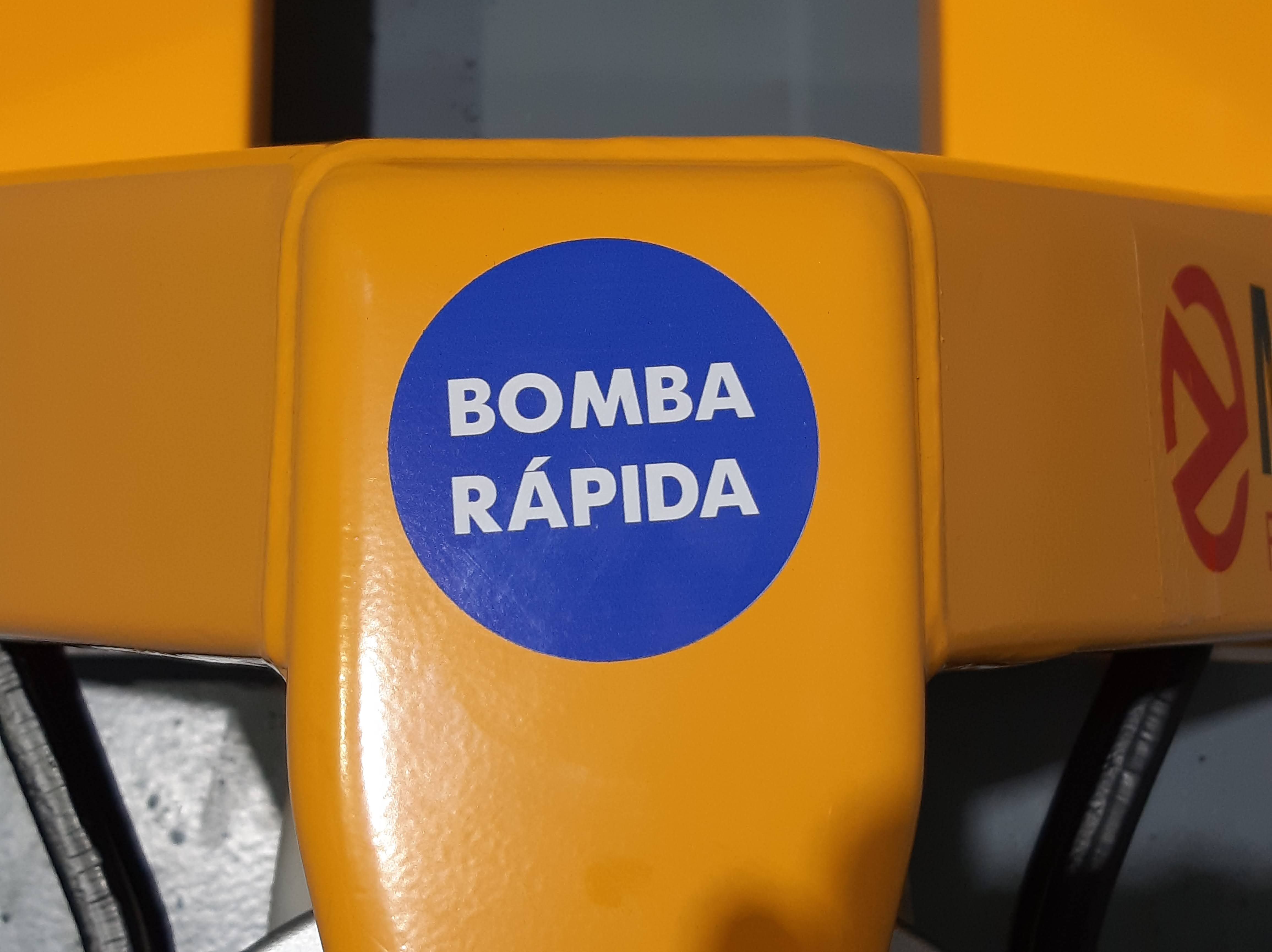 transpaleta manual de bomba rapida